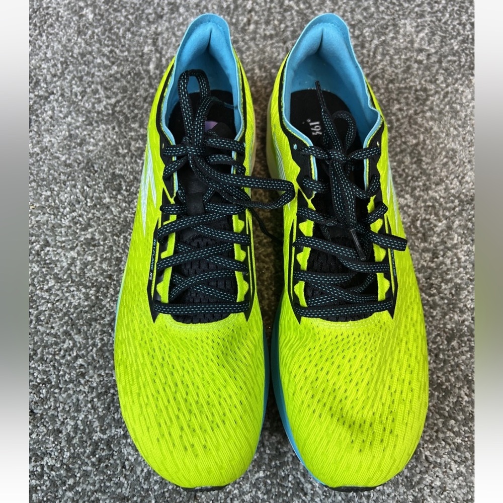 Men’s 361-FLAME RS - LIME/BLUE Running Shoes Sneakers Size 12 EUC